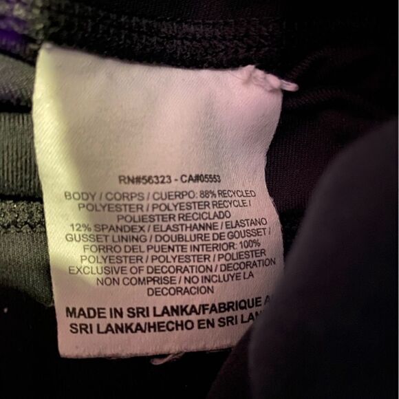 Nike Dri-Fit Black Capri Leggings, Medium - Picture 6 of 6